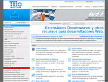 Tablet Screenshot of componentes.developers4web.com